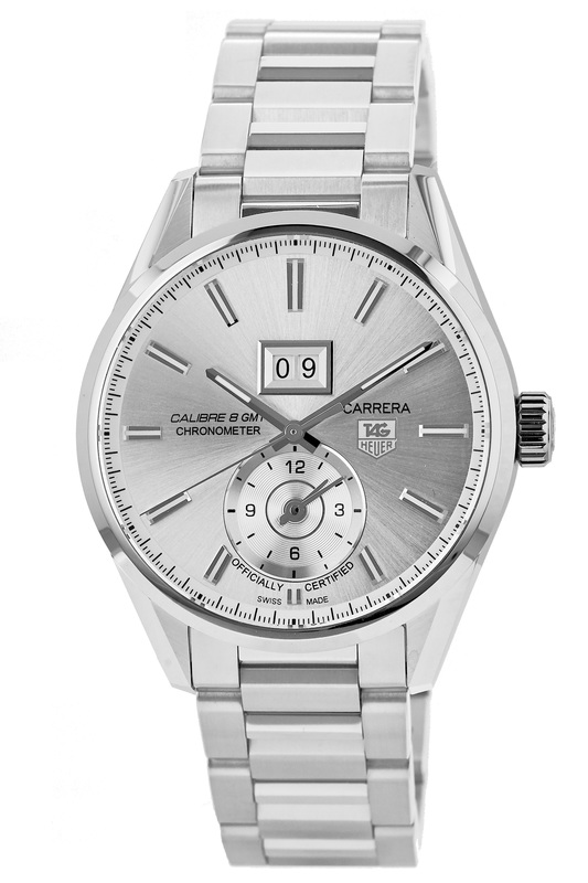 Tag Heuer WAR5011.BA0723 Carrera Calibre 8 GMT Men's Watch - WatchMaxx.com