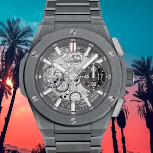 Lose yourself in Ibiza nights with Hublot. Luxury watches that shine at sunset, pulse with basslines, & keep perfect time through sunrise.