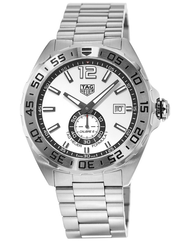 tag heuer formula 1 white